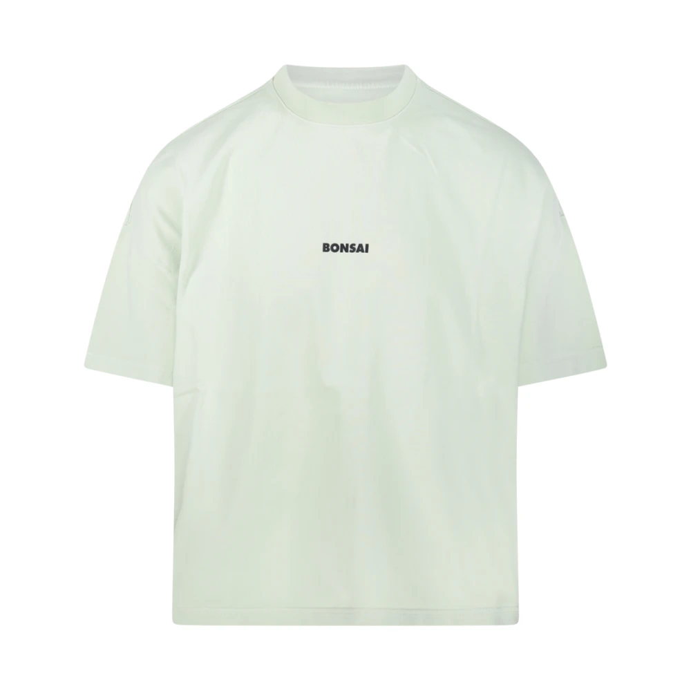 Bonsai Groen Logo Oversized Fit T-Shirt Green Heren