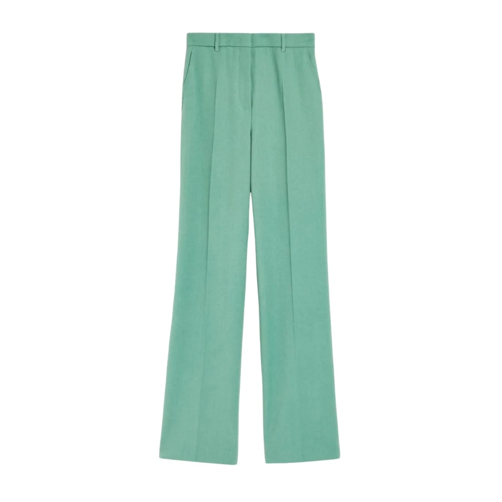 Max Mara Wollen broek Green Dames