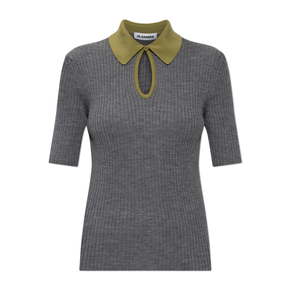 Jil Sander Donna Grigio Maglie, L, New,