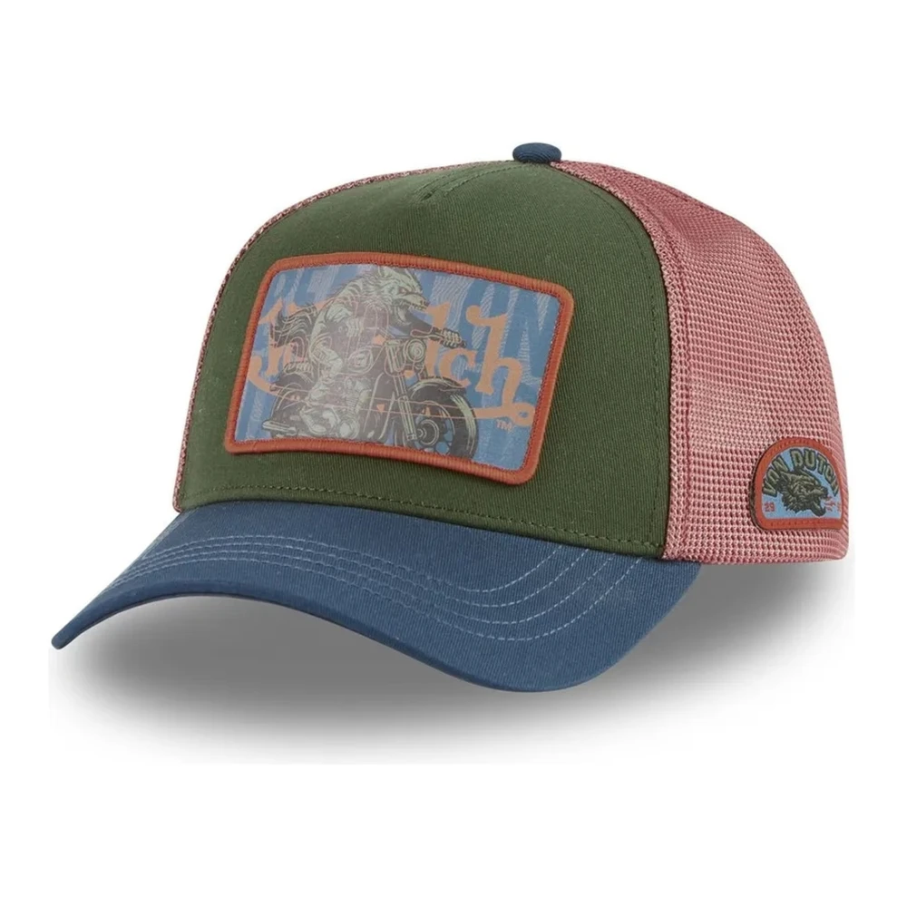 Von Dutch Groene wollen truckerpet Multicolor Heren