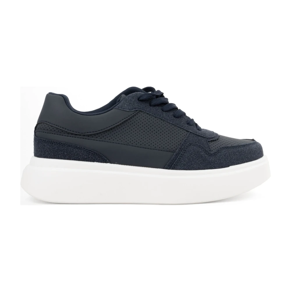 Fregatta Stockholm Blauwe Casual Sneakers voor Mannen Heren Schoenen