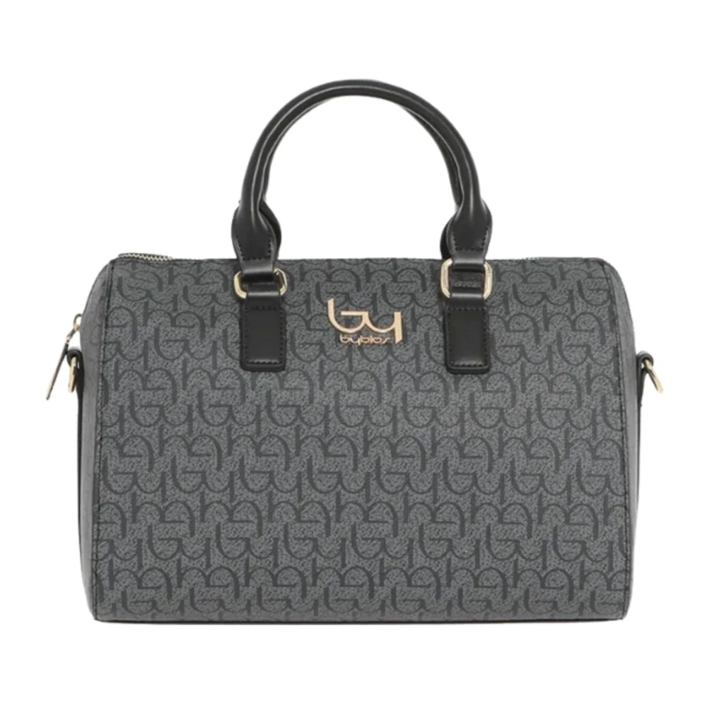 Byblos Eco Leren Schoudertas Black Dames