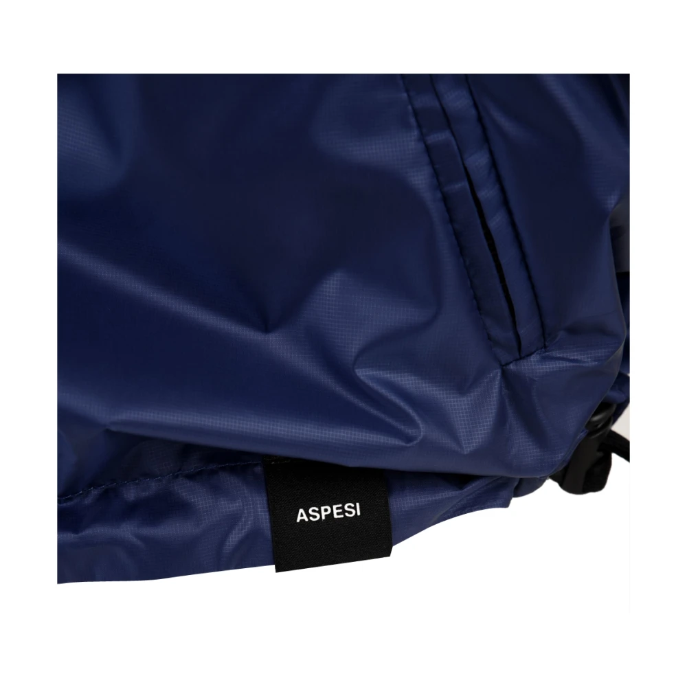 Aspesi Blauw Vest Blue Heren