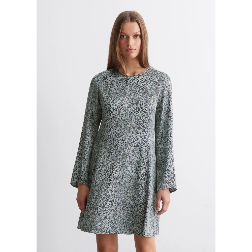 Marc O'Polo Uitlopende jurk regular Multicolor Dames