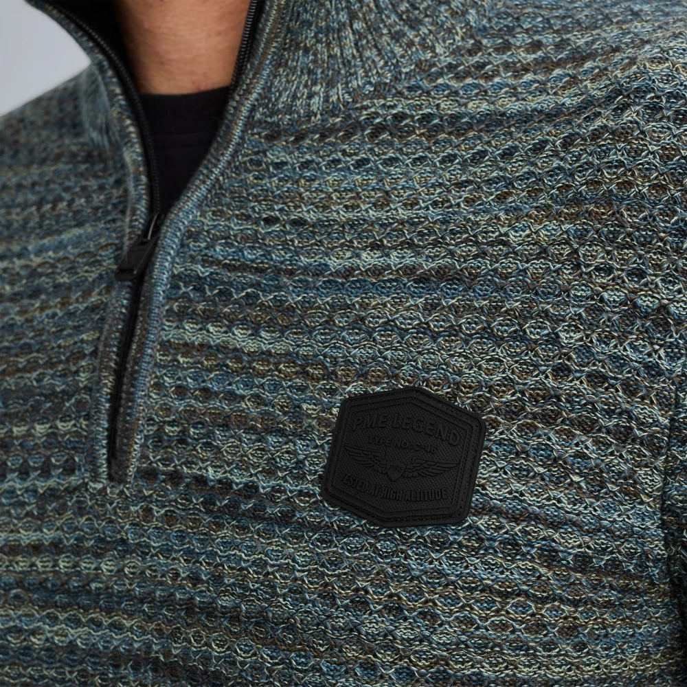 PME Legend Stijlvolle Pull voor Mannen Gray Heren