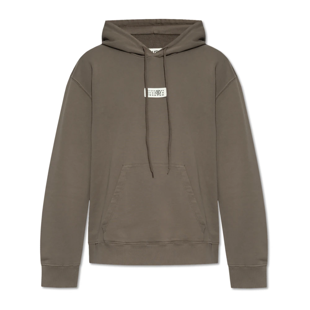 MM6 Maison Margiela Hoodie Gray Heren