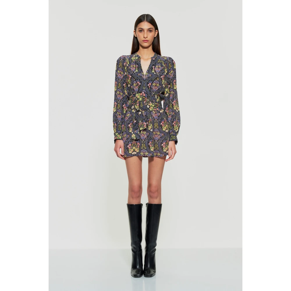 Antik batik Eros print mini jurk Multicolor Dames