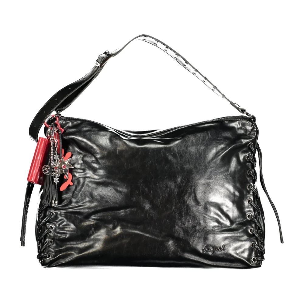 Desigual Kvinno Svart Väskor Dam, One Size, Galaxy Leiria Bag