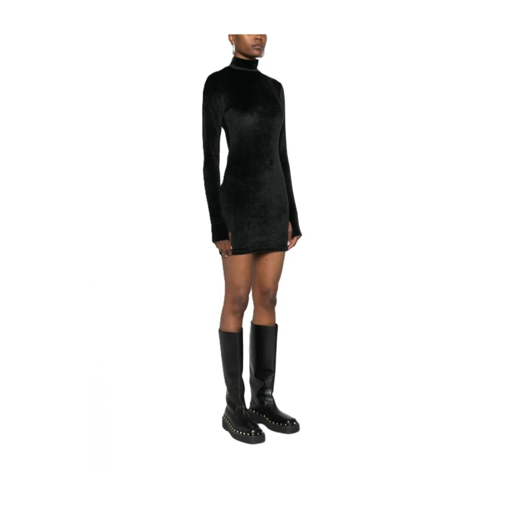 Gcds Stijlvolle Polyester Kledingcollectie Black Dames