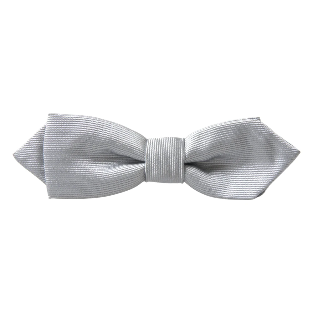 Dolce & Gabbana Men's Gray Papillon Bow Tie