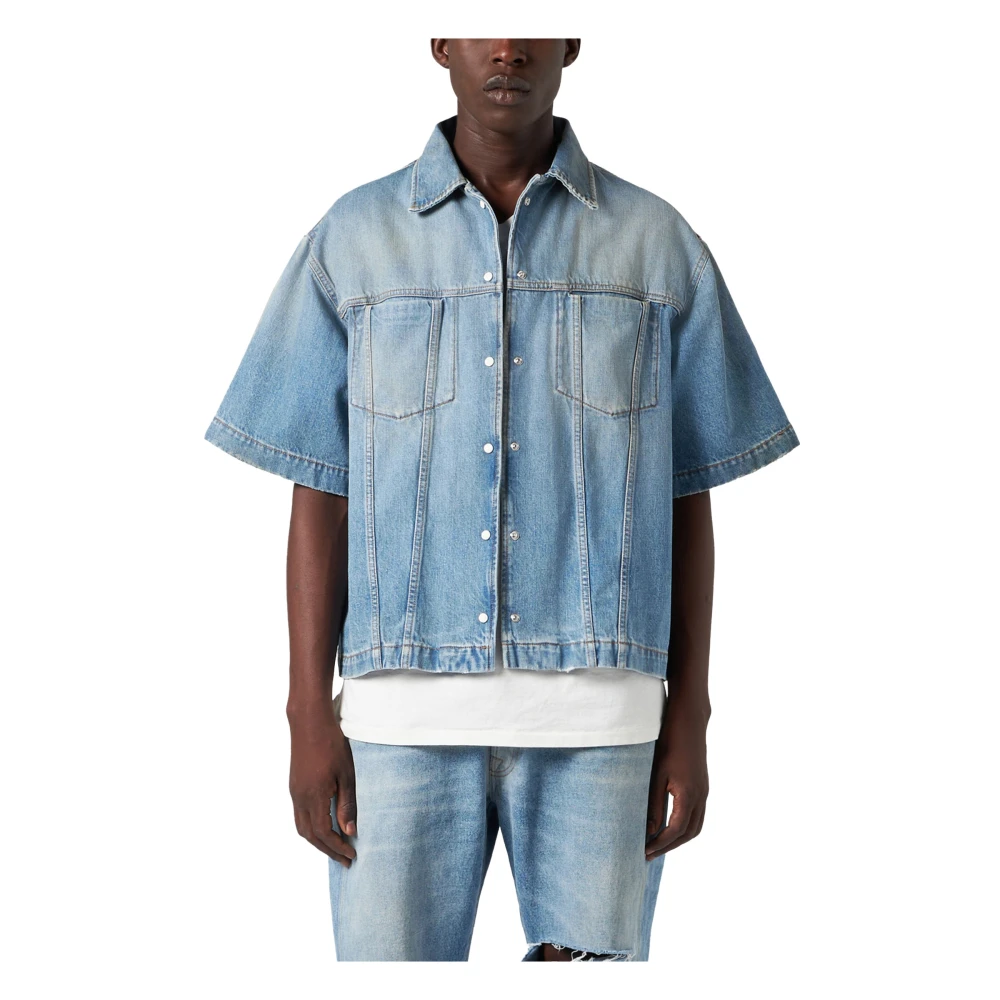 1989 Studio Denim Overhemd Blue Heren