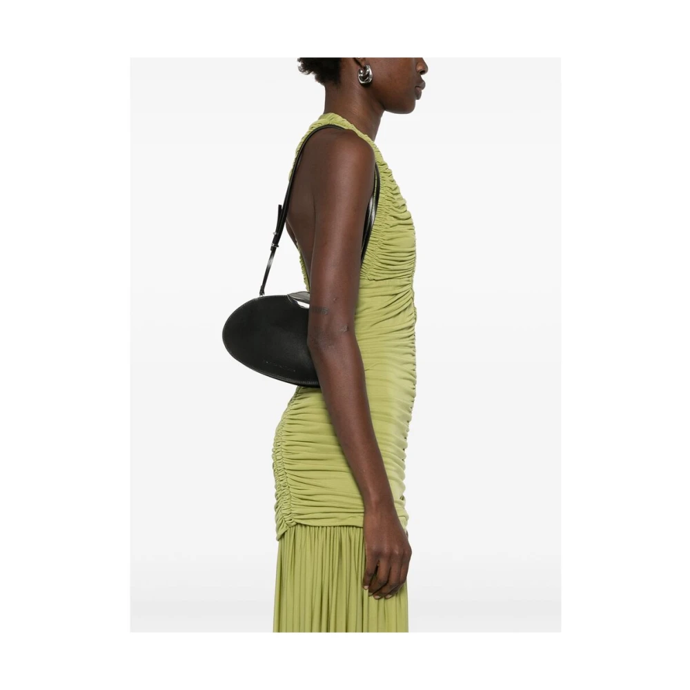 Benedetta Bruzziches Zwarte Magnetische Schoudertas Black Dames