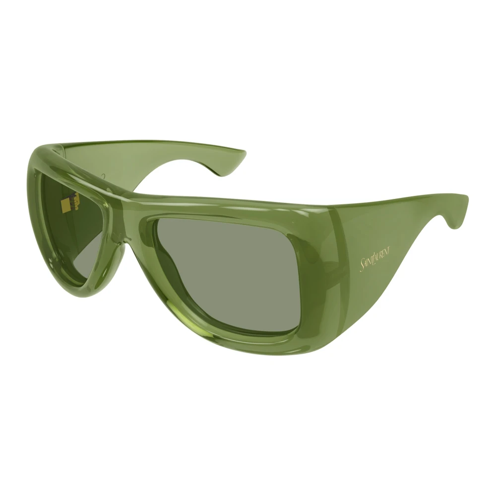 Saint Laurent Unisex Green Sunglasses, 63 Mm, Sl 902 Howl Sunglasses