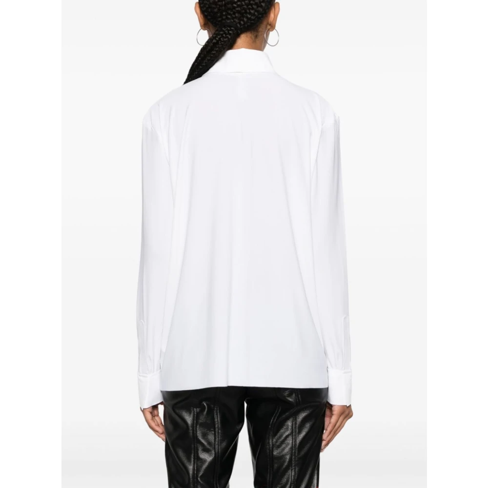 Norma Kamali Stijlvolle NK Shirt Collectie White Dames