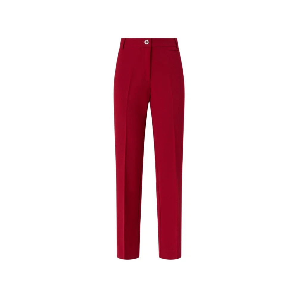 Pinko - Pantalones De Sastre - Trousers - Mujer - Rojo - Xs