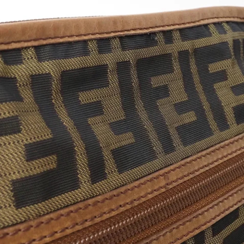 Fendi Vintage Pre-owned Fabric fendi-bags Brown Dames
