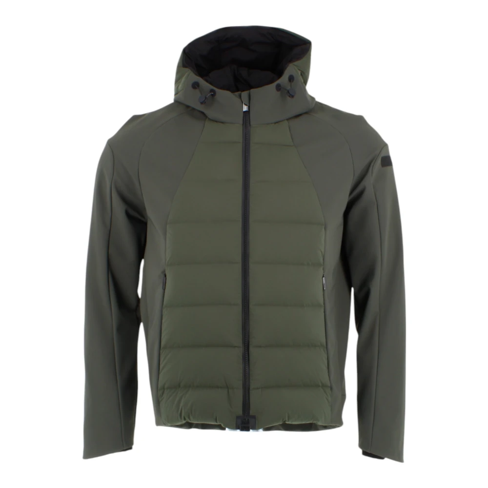 RRD Groene Winter Hybride Hoodie Jas Green Heren