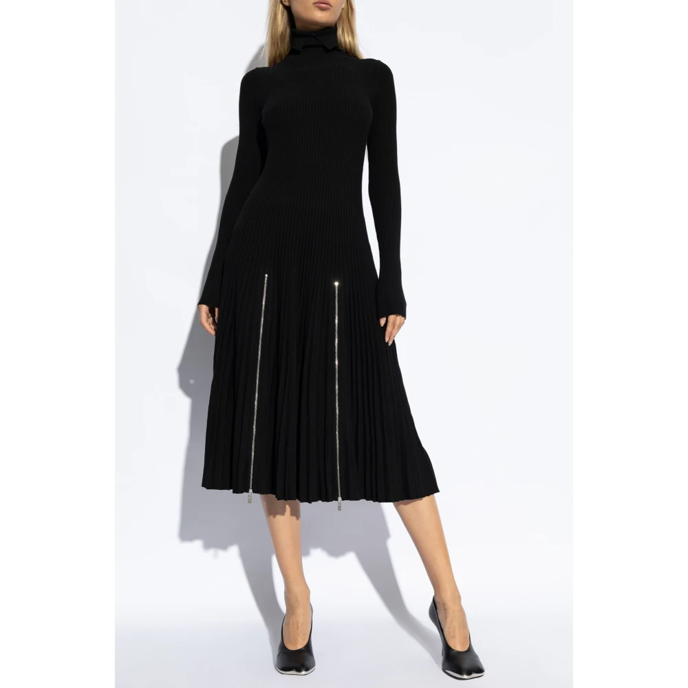 Burberry Turtleneck Jurk Black Dames