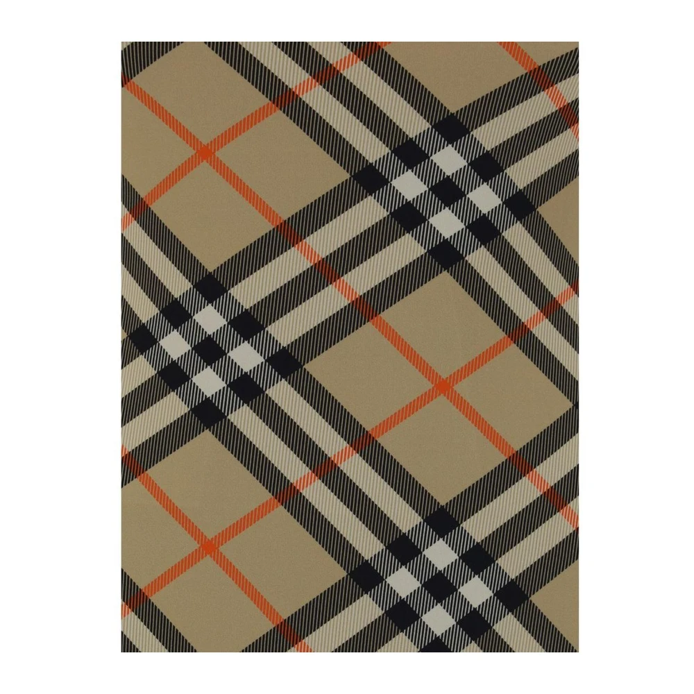 Burberry Geruite badpak met dunne bandjes Multicolor Dames