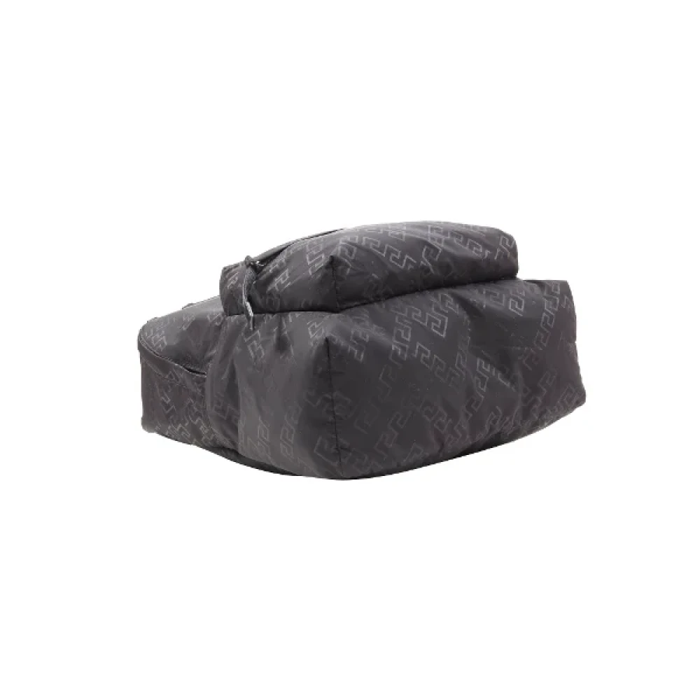Versace Nylon travel-bags Black Heren