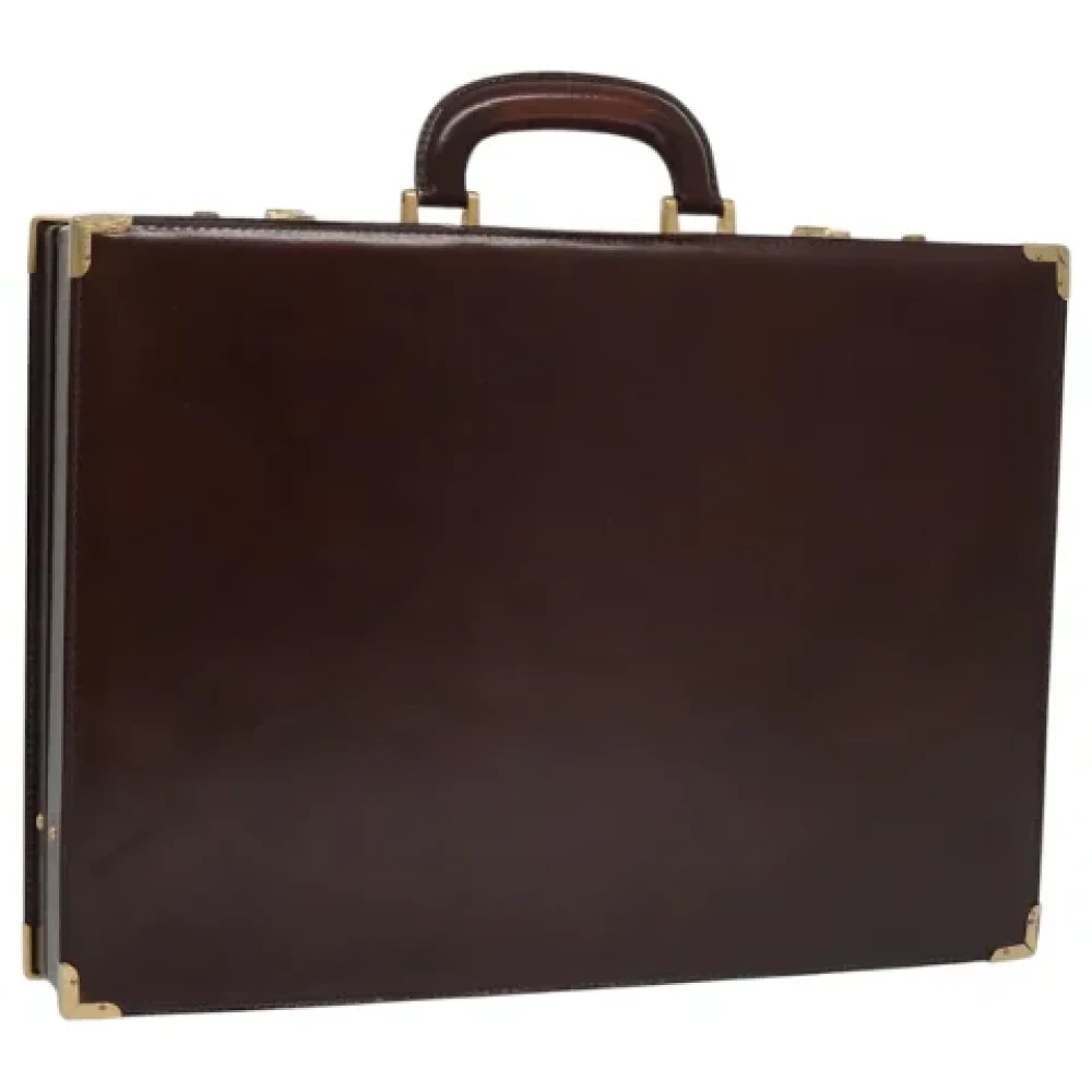 Bally Pre-owned Leather travel-bags Brown Dames