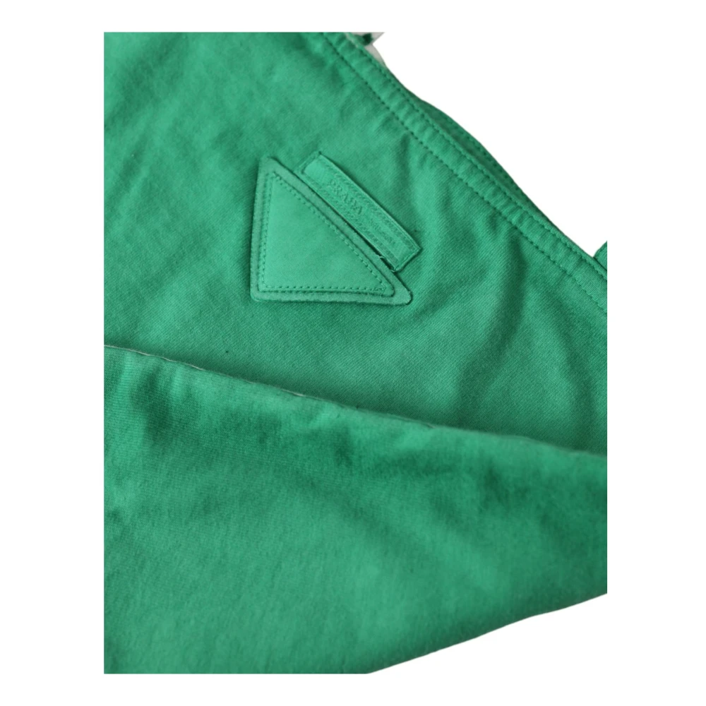 Prada Groene Stoffen Tote Tas Elegante Stijl Green Dames
