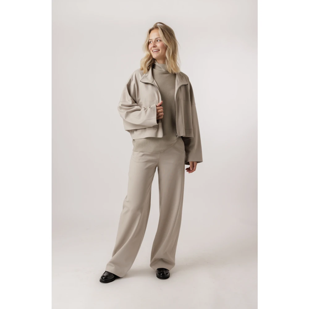 drykorn Bruine Oversized Boxjas Gray Dames