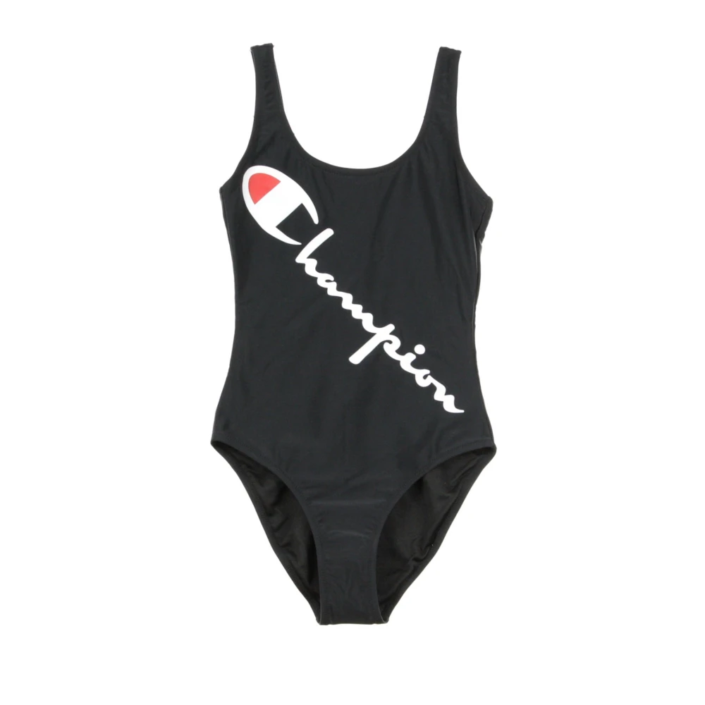 Champion Zwarte badpak voor vrouwen Black Dames