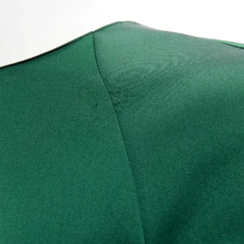 Valentino Vintage Pre-owned Silk tops Green Dames