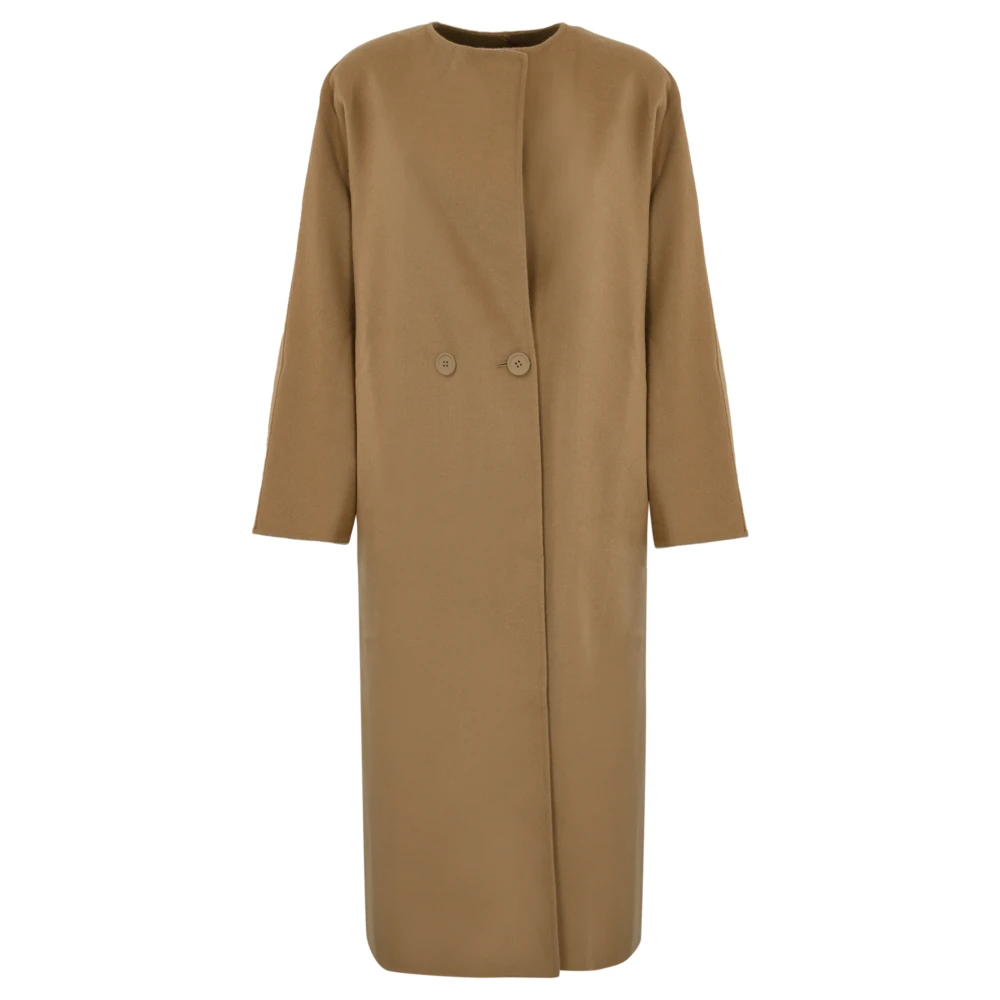 Max Mara Studio Kameelwol kasjmierjas Brown Dames