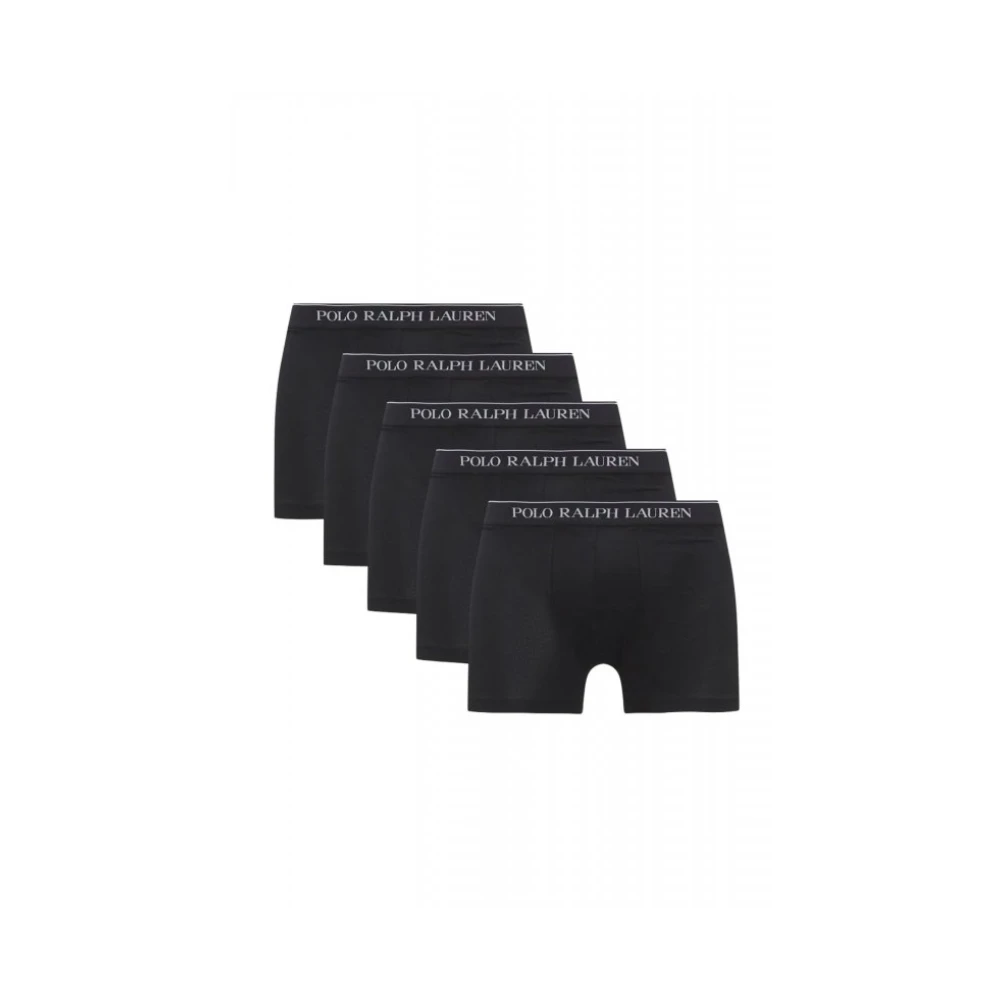 Polo Ralph Lauren Herren Schwarz – 5Er-Pack Klassische Unterhosen In Mit Logobund - Bild 7