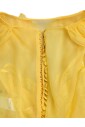 robe-longue-en-soie-jaune-avec-ceinture