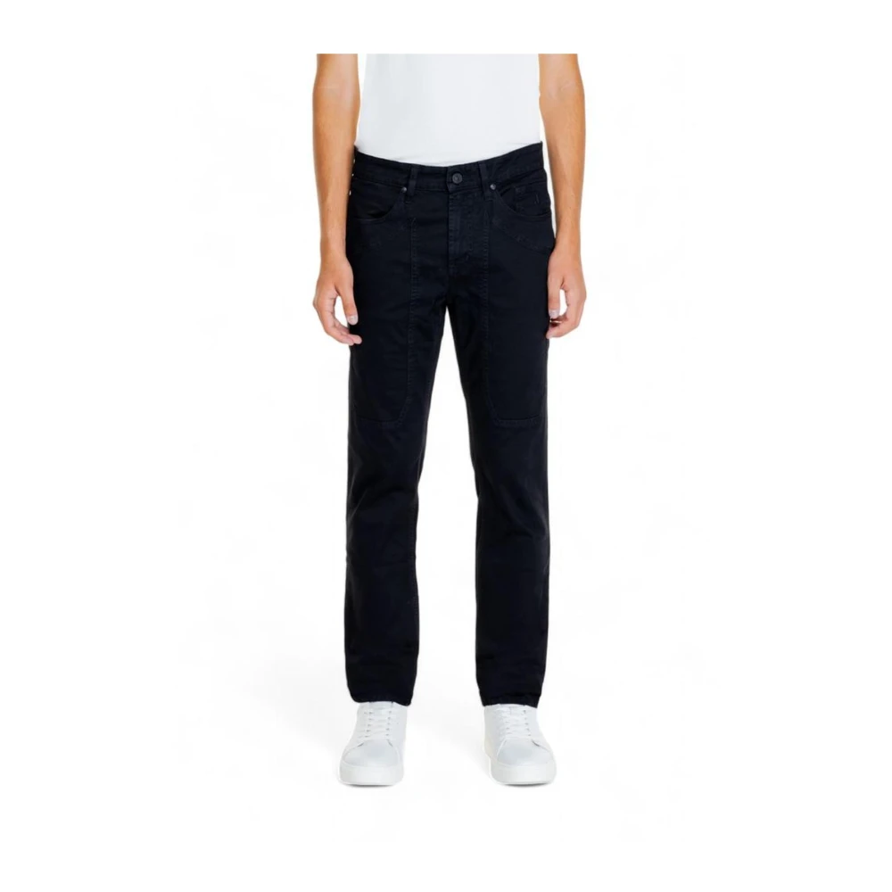 Jeckerson Stretch Katoenmix Herenbroeken Collectie Black Heren