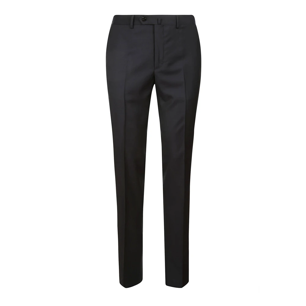 Caruso Donkerblauw pak met vest Blue Heren