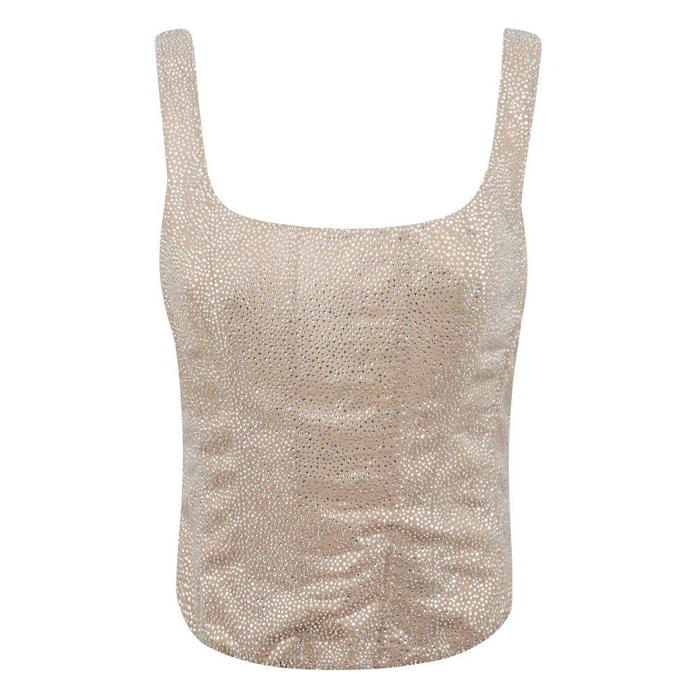 Tops > Sleeveless Tops - - Giuseppe Di Morabito - Modalova