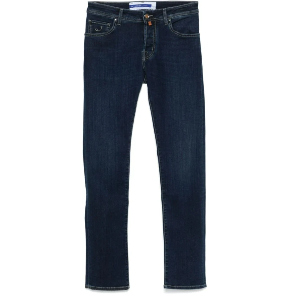 Jacob Cohën Slim Cut Cerulean Blue Denim Jeans Blue Heren