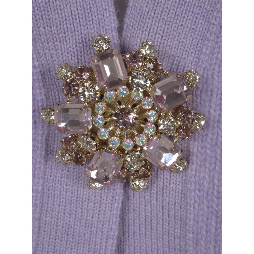 Blumarine Cardigan Sweaters Purple Dames