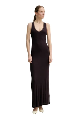 Mesh Trim Dress