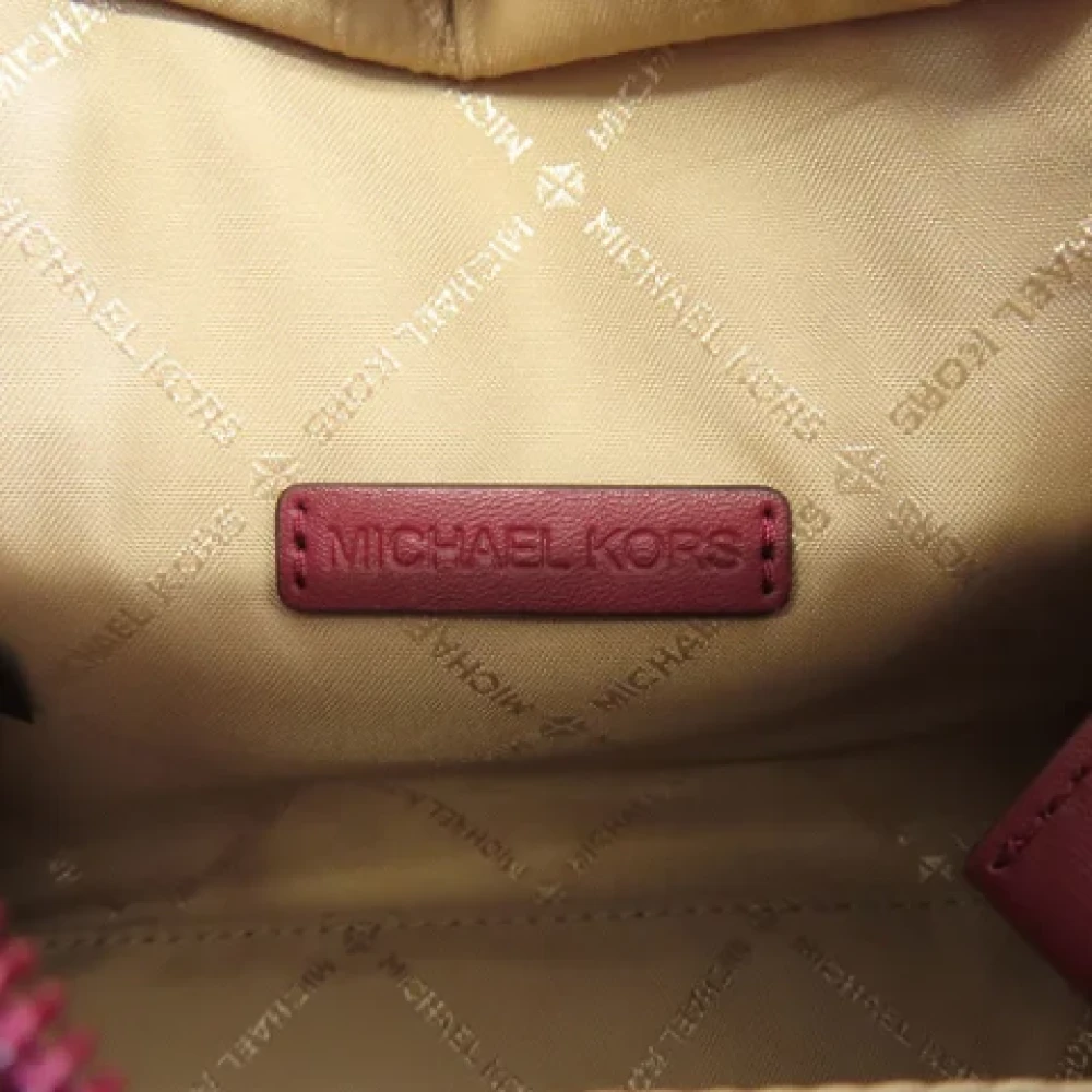 Michael Kors Pre-owned Plastic handbags Red Dames