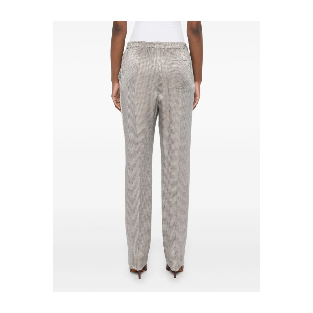 Giorgio Armani Beige Stijlvolle Broek Beige Dames