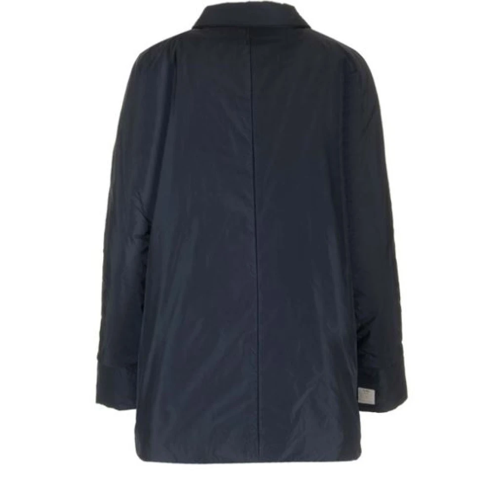 Max Mara Blauwe Jassen The Cube Greenca Overhemdjasje Blue Dames