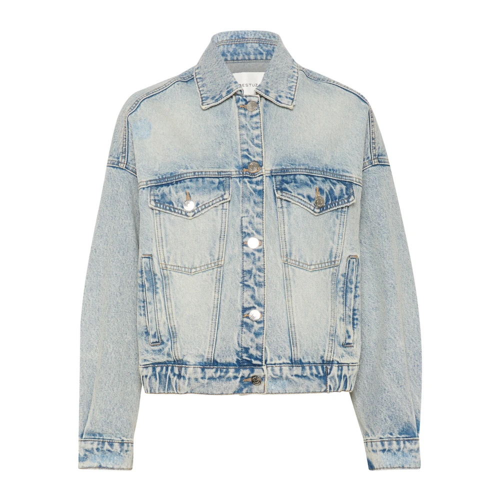 Gestuz Denim Jacka Blue, Dam