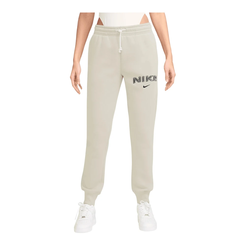 Nike Dames Sweatpants met Logo Beige Dames