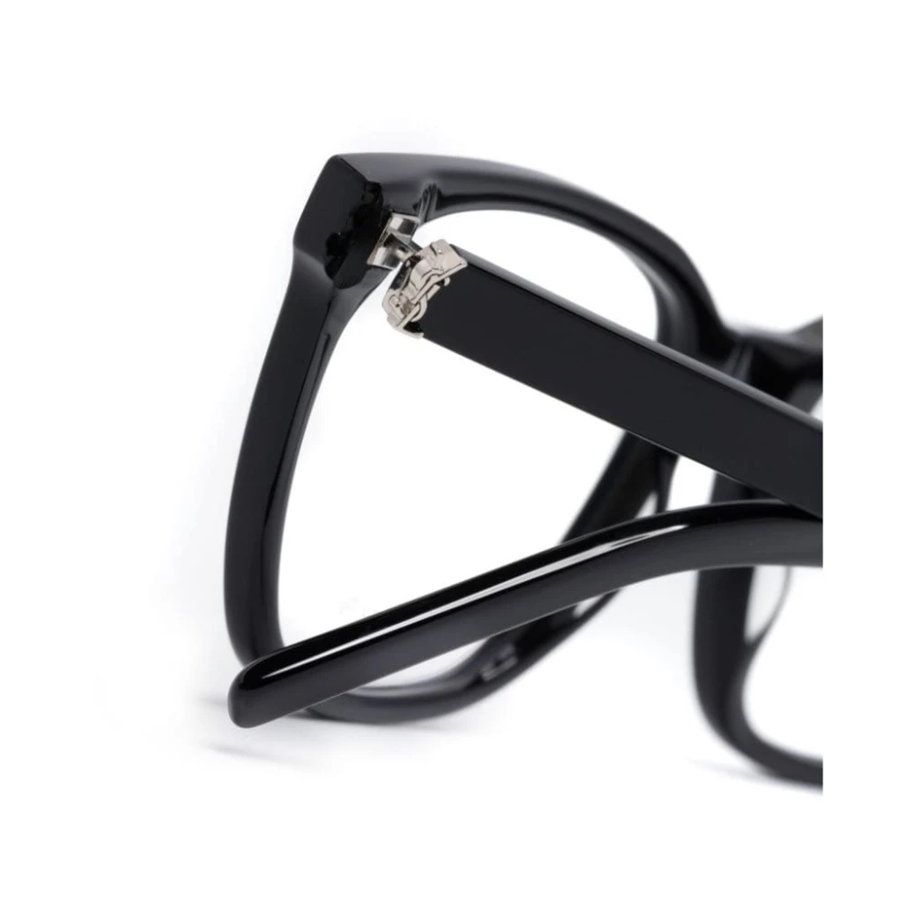 Saint Laurent Zwarte Optische Bril Dagelijks Essentieel Black Dames