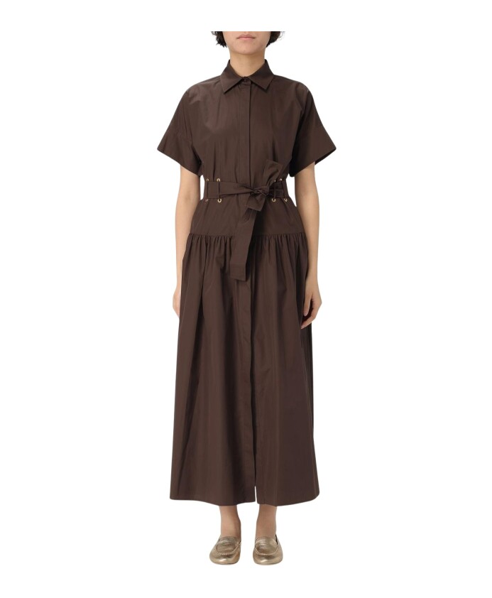 robe-midi-blanche-avec-ceinture