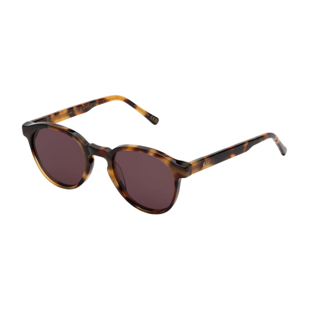 Retrosuperfuture Unisex Brown Amg The Warhol New Cheetah Sunglasses Acetate Havana Round - Image 2