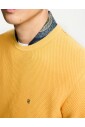 pull-en-coton-jaune-structure