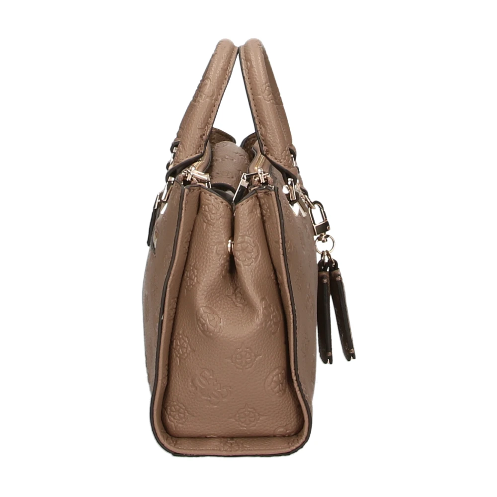 Guess Bruine Handtas Cresidia Status Satchel Brown Dames