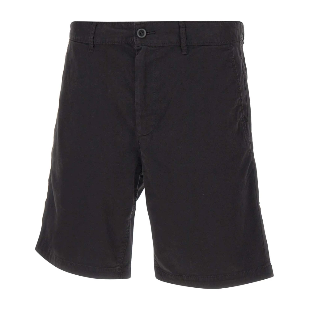 Hugo Men's Black Casual Shorts, W33, Bermuda Shorts