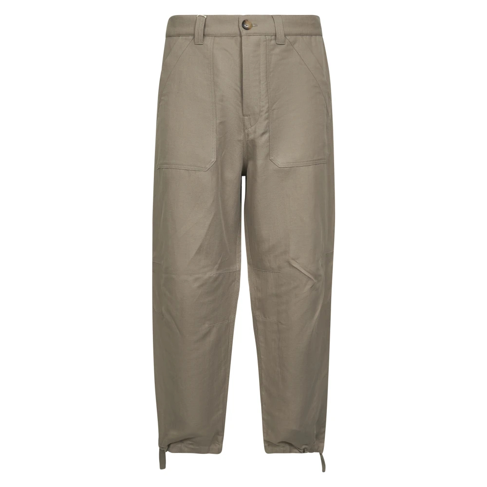 Trousers > Straight Trousers - - Brunello Cucinelli - Modalova